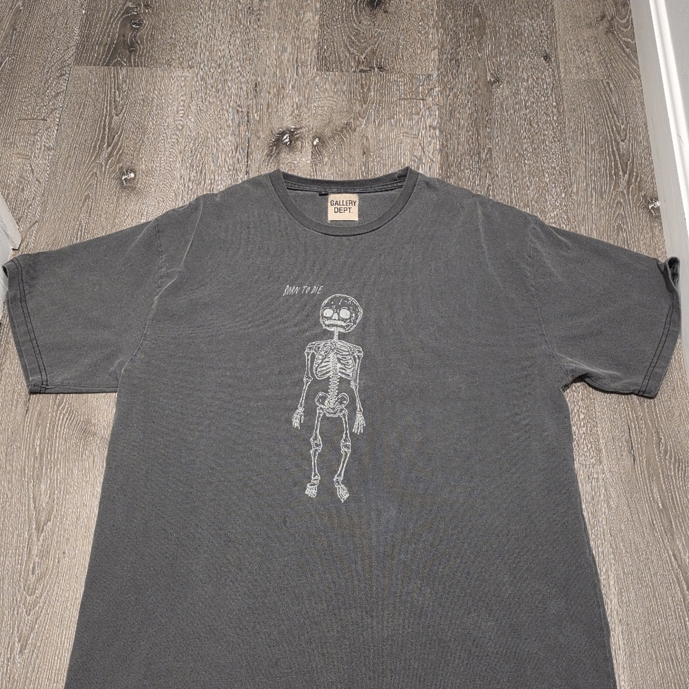 Gallery Dept Born To Die T Shirt Mens Large